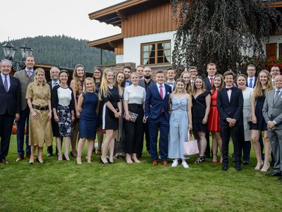 Teamfoto von Auszubildenden im 3. Lehrjahr