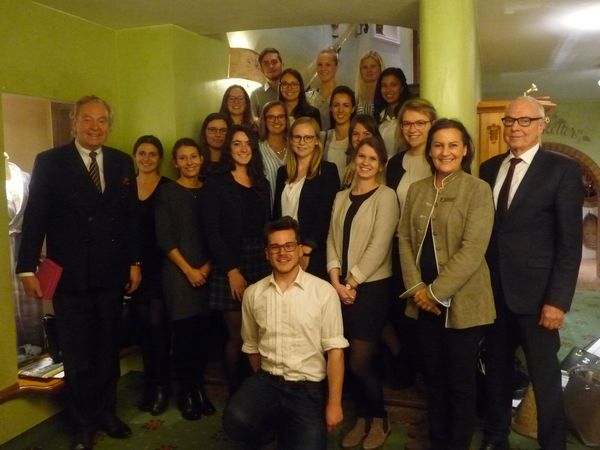 Gruppenfoto von Studenten der DHBW Ravensburg