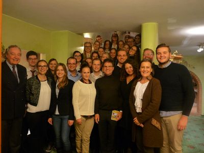 Gruppenfoto von Studierenden der Dualen Hochschule Ravensburg